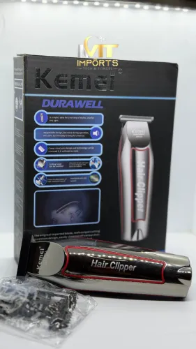 Maquinha de cortar cabelo kemei.