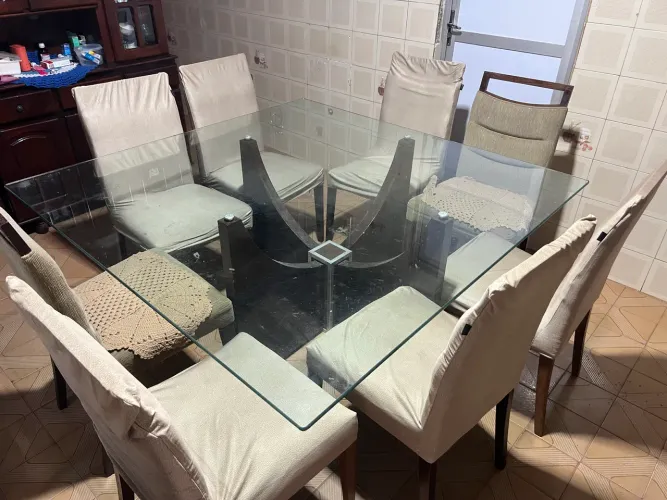 Mesa de vidro