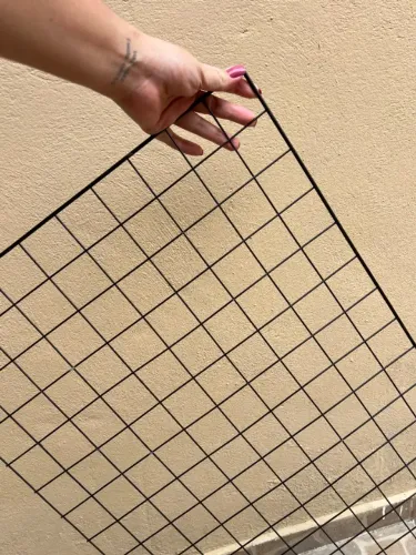 Grade de Parede Decorativa - 90 cm x 60 cm 