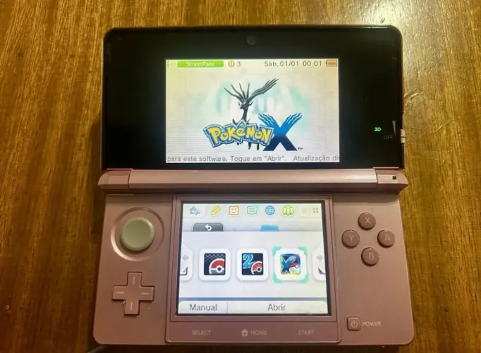 Nintendo 3ds Rosa