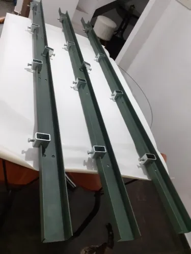 Três Trilhos para Mesa de Serigrafia (Silk Screen) com os Morcetes