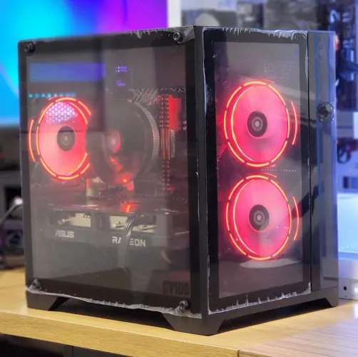 PC Gamer Ryzen 5 com RX6600 Asus