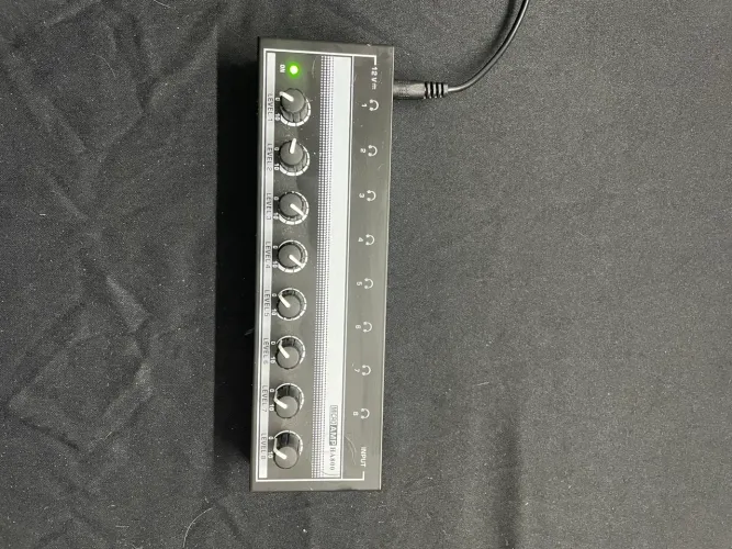 Amplificador distribuidor de fone 8 canais Ha800