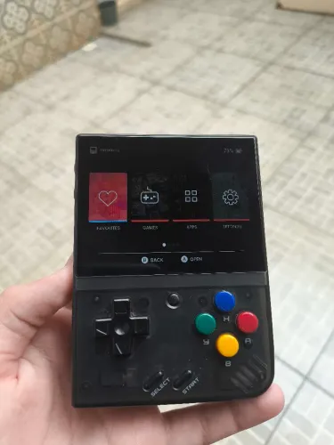 Miyoo Mini Plus + microSD SanDisk 64 GB (sem sistema e sem jogos)