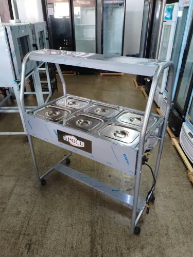 Buffet Térmico Banho Maria 6 Cubas - Spolu