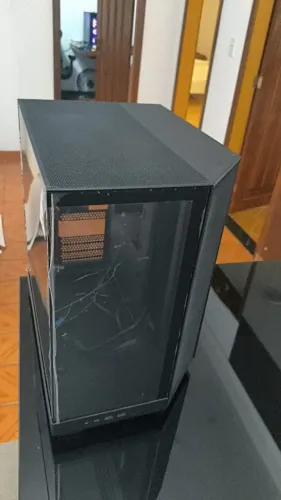 Gabinete Gamer Nzxt H6 Flow Edition Rgb Preto Vidro Temperado Mid Tower