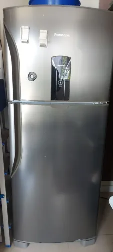 Geladeira panasonic inox bom estado !!!