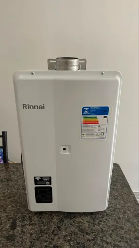 Aquecedor Digital GLP Rinnai E27 - Branco