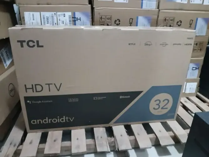 Smart tv Android TV LED 32TCL S615 HD HDR