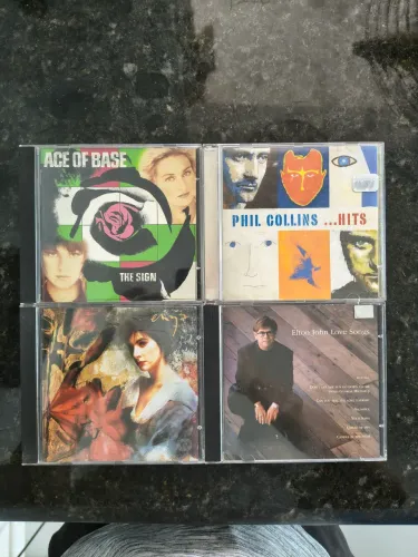 Cds cantores e bandas internacionais, valor unitário