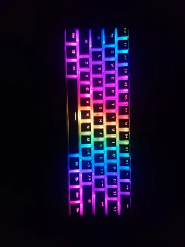 Teclado mecânico gamer gamakay mk61