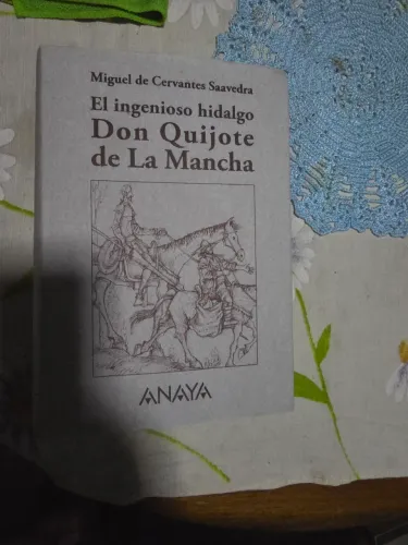 Livro El ingenioso  hidalgo Don Quixote de LA MAncha  - MIguel de Cervantes Saavedra 