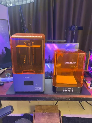 KIT Impressora Creality halot mage 8K PRO + wash and cure