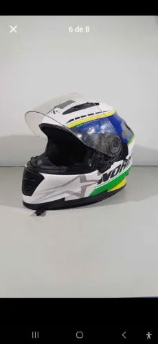 CAPACETE DE MOTO NORISK BRASIL TAMANHO 62