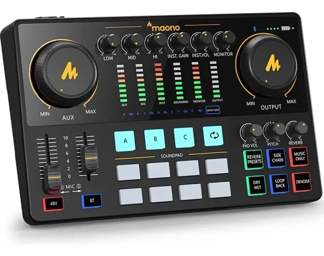 Interface áudio MAONOCASTER 2
