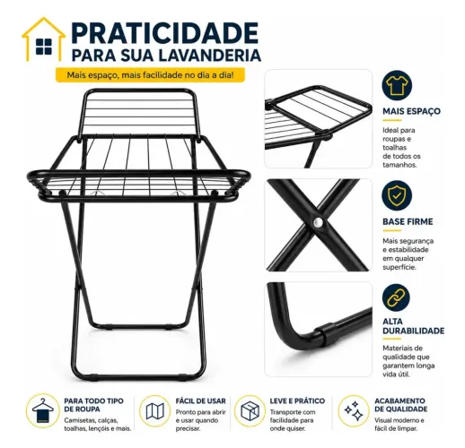 Varal para apartamento 