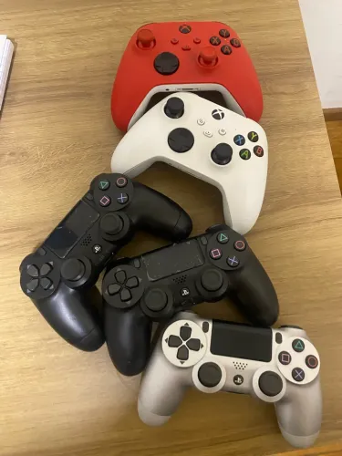 Lote de controle/Manete Xbox Séries S e PS4