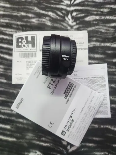 NIKON FTZ II - LENTES F EM MOUNT Z