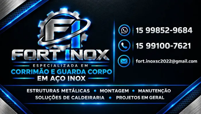Corrimão e Guarda Corpo em aço inox