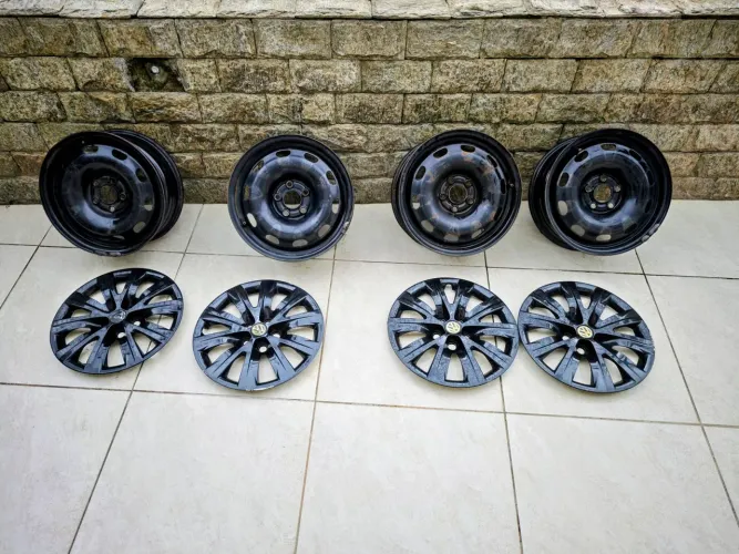 Rodas Aro 15/5 furos para VW Fox e Polo
