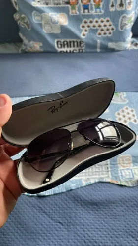 Óculos de Sol Ray-Ban Aviador + Estojo