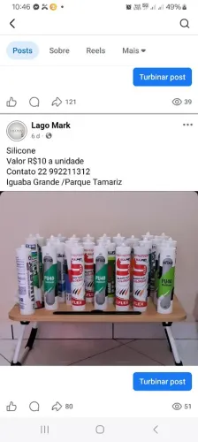 Silicone R$10 cada unidade 