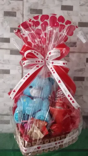 Cesta com Urso e Caneca