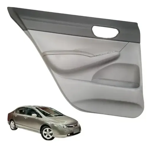 Forro Porta Traseira Esquerda Honda Civic 2007 A 2011