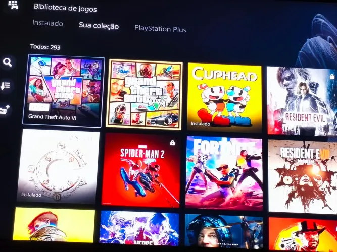 Smart TV Samsung 4K 55" Crystal em perfeito estado de conservação
