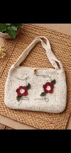 Bolsa em crochê