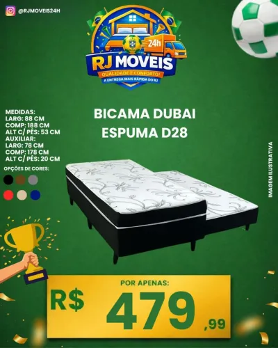 Bicama com auxiliar D28 Dubai
