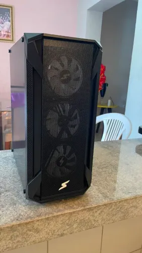 Gabinete Superframe Wind Mid Tower Preto