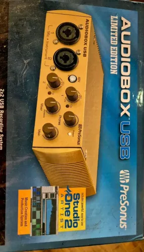 Interface audiobox Pressonus Limited Ediction