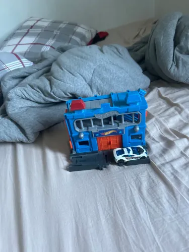 Pista Hot wheels delegacia de polícia 