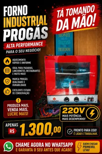 Forno industrial 220V