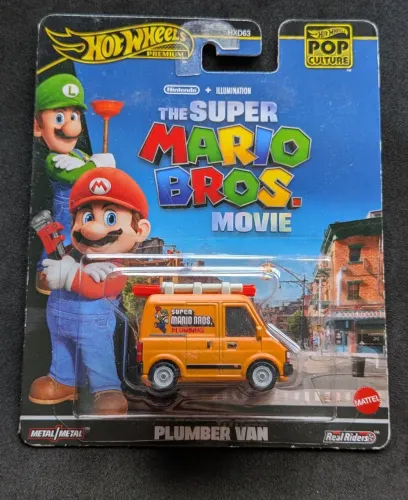 Hot Wheels Plumber Van - The Super Mario Bros Movie.