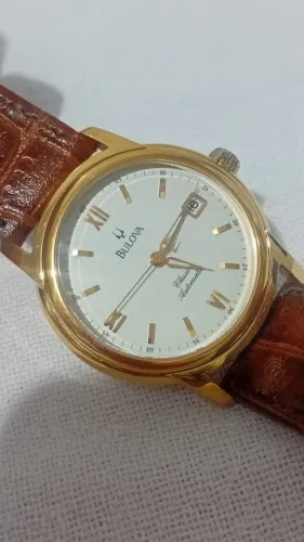 LÍNDO RELÓGIO BULOVA AUTOMÁTICO CLASSIC . !!!