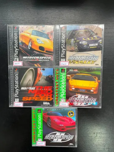 Jogos de Playstation 1 Need for speed