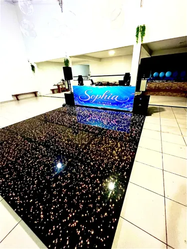 Dj, Pista de Led, painel