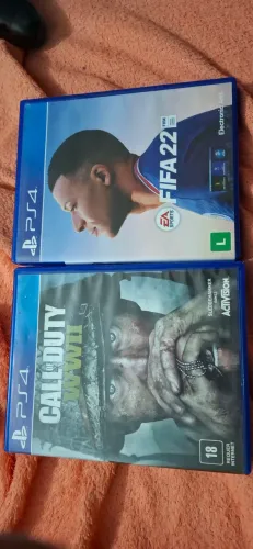 Call of duty e fifa 22 ps4