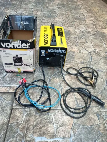 Máquina de solda vonder tá 150