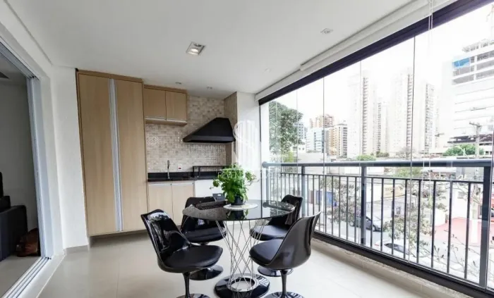 Brasiliano Brooklin apartamento à venda de 64m² com 2 dormitórios sendo 1 suíte e 1 vaga d