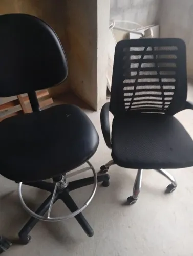 Cadeiras escritório e roda e etc