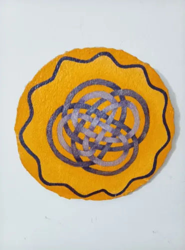 Quadro Mandala em Pedra Sabão. BH/MG
