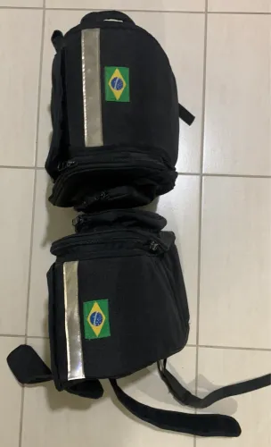 Alforje Lateral Moto Bagageiro 
