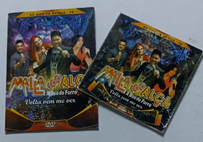 DVD+CD banda Mala 100 Alça ao vivo