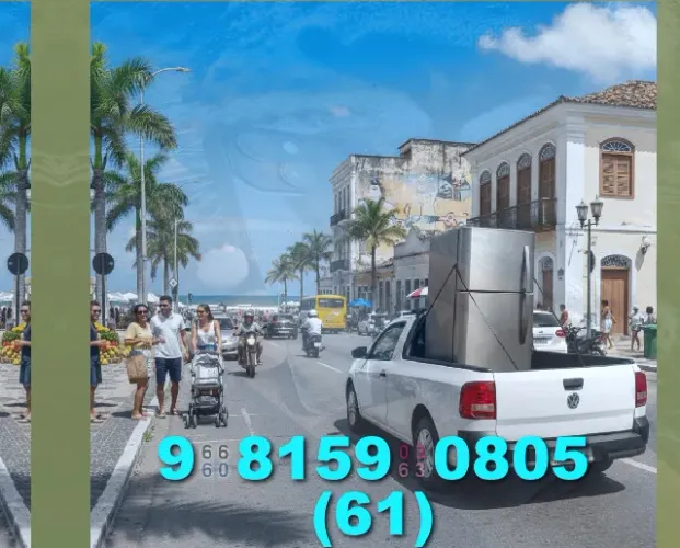 Mudança urgente! Oferecemos frete rápido e seguro. Entre em contato: 61_9_8159_0805