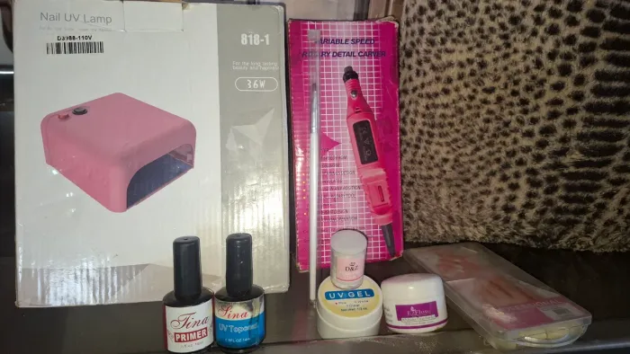 Kit completo unhas em gel