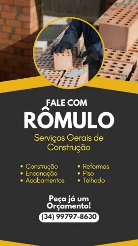 Serviços de construção e reforma 