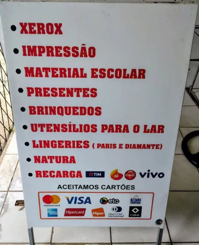 Cavalete para Anúncio Comercial 